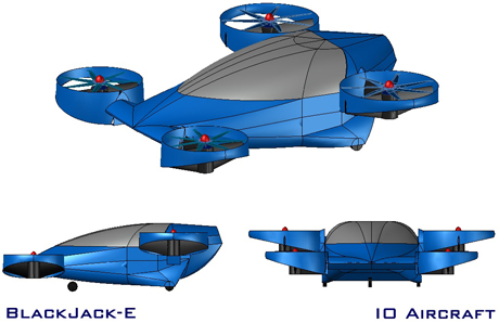 Blackjack E, io aircraft, vtol, eVTOL, air taxi, go fly prize, boeing go fly prize, flying car, personal vtol, personal air vehicle, electric flight, e-flite, vahana, drone, quad copter, tri copter, octocopter, eflite, electric flight, evtol uber, evtol airbus, evtol aroura, evtol boeing, vtol boeing, boeing octocopter, cityhawk, rolls-royce m250, aerospace, avionics, autonomous flight